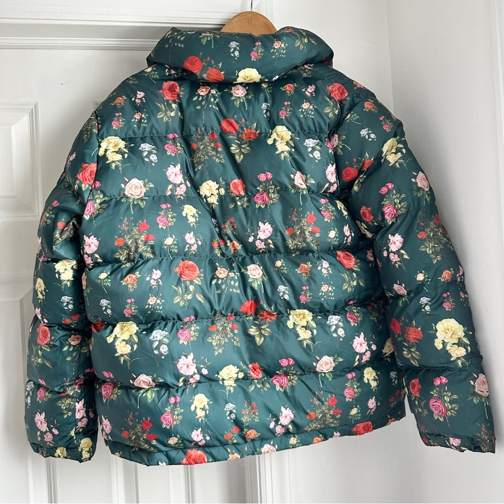 Rachel Antonoff Parker Jemma Rose Floral Puffer Jacket - Picture 6 of 8